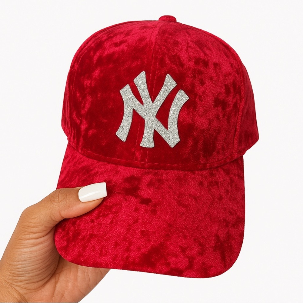 Blinged Yankee Cap